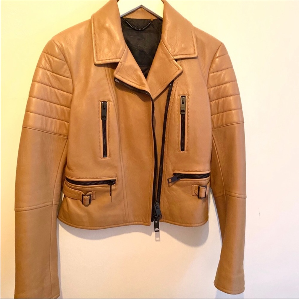 Authentic Burberry Prorsum Biker Leather Jacket - Picture 4 of 12
